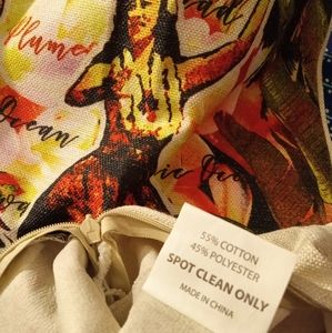 (3) Cushion covers designed in Hawaii. Measures approximately 16.5"x 17"